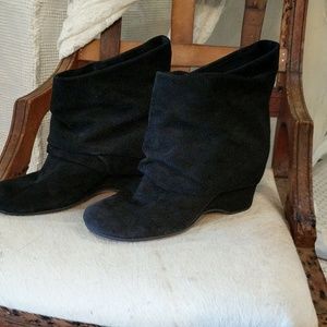 Black suede booties Gentle Souls